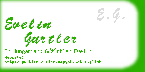 evelin gurtler business card